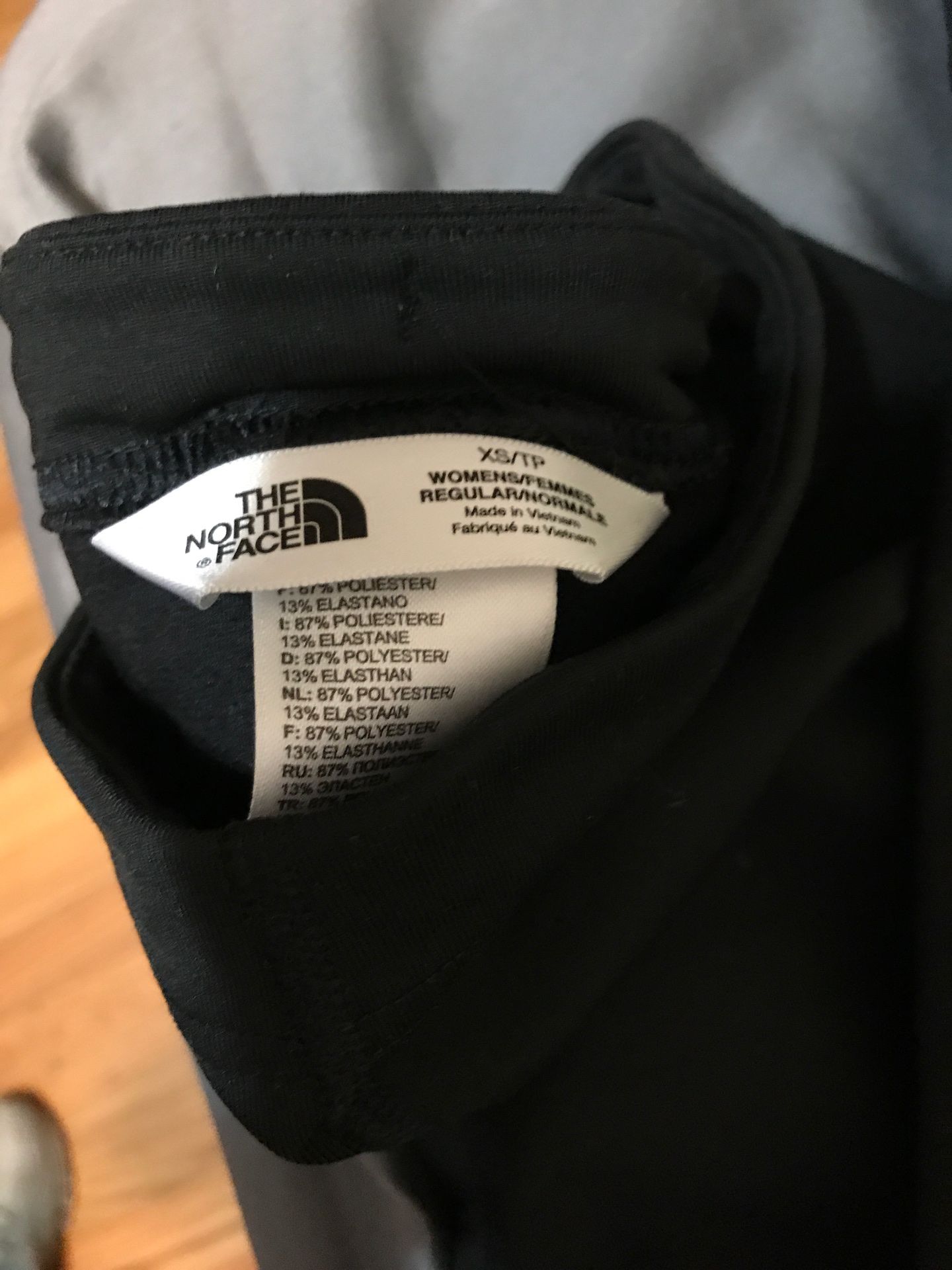 Black North Face leggings size XS