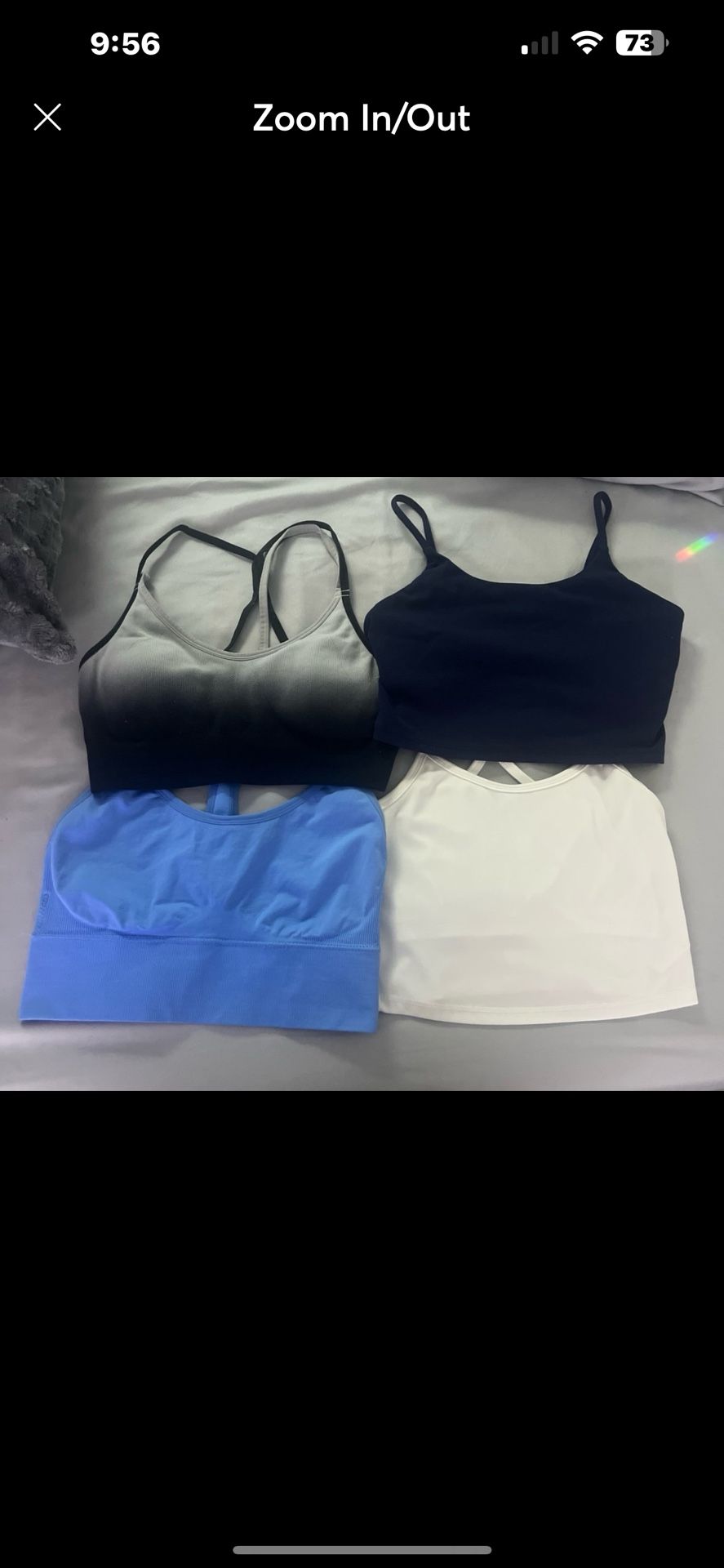 8 Small Sports Bra Lot Bundle
