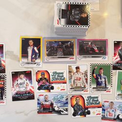 2022 Topps Formula 1 Sergio Perez Gold /50 + Over 140cards) Inserts Short Prints