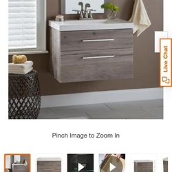 Larissa 37 in  Single Sink