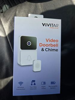 Video Doorbell & Chime - VIVITAR