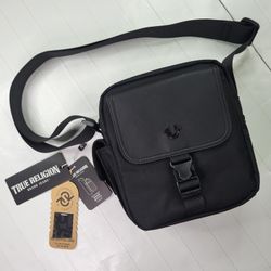 True Religion Black Sling Bag