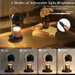Candle Warmer Lamp Black Like New ( Used Once )