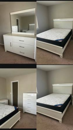Bedroom sets with led lights