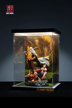 Jimei Palace One Piece Luffy & Rayleigh Statue
