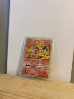 Japanese Charizard Holo Pokémon Card