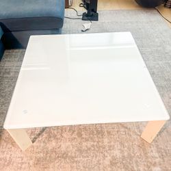 IKEA Glass White Coffee Table $20 OBO