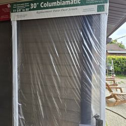 Adjustable 30" screen door