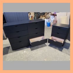 Dresser and nightstand