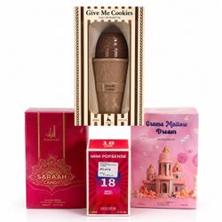 Brand New 4-Piece Perfume Gift Set – Give Me Cookies, Saraah Candy & More