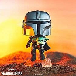 Mandalorian With Grogu Funko Pop!