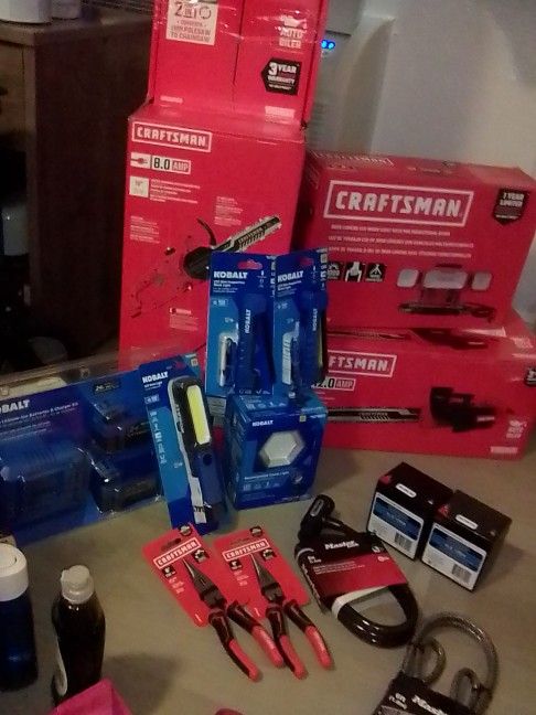 Yard Tools And Flashlights!