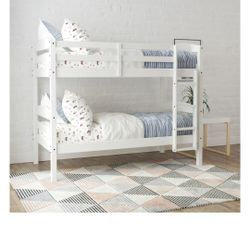 Twin Over Twin Bunk Bed 