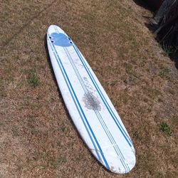 Foam surfboard.   8ft. Perfect Size to Learn