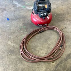 Compressor and hose $40