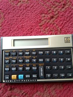 Hp 12c calculator