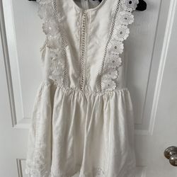 White Spring/summer Dress 