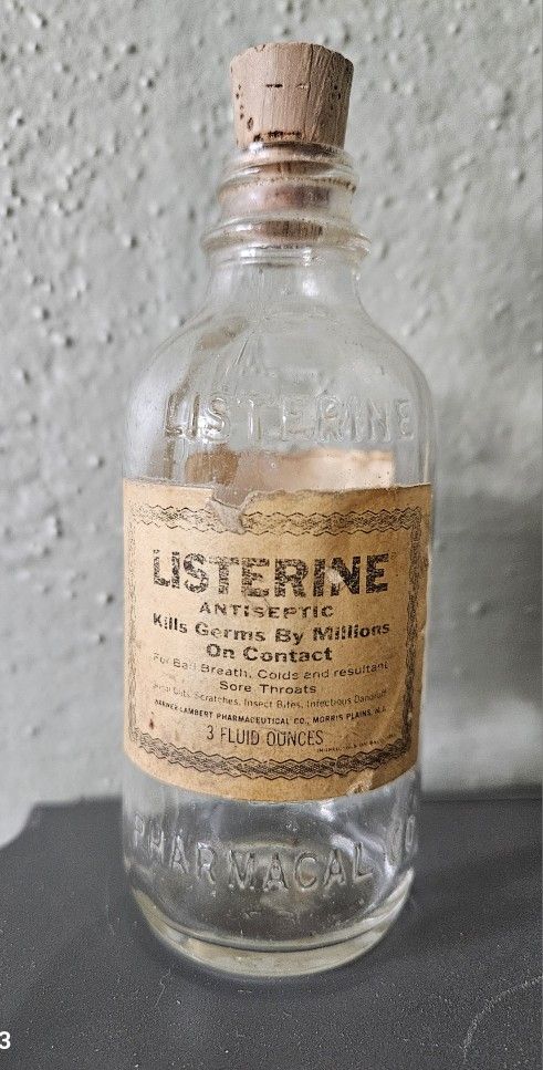 Antique Listerine Bottle