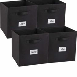 Large Foldable Cube Storage Bins