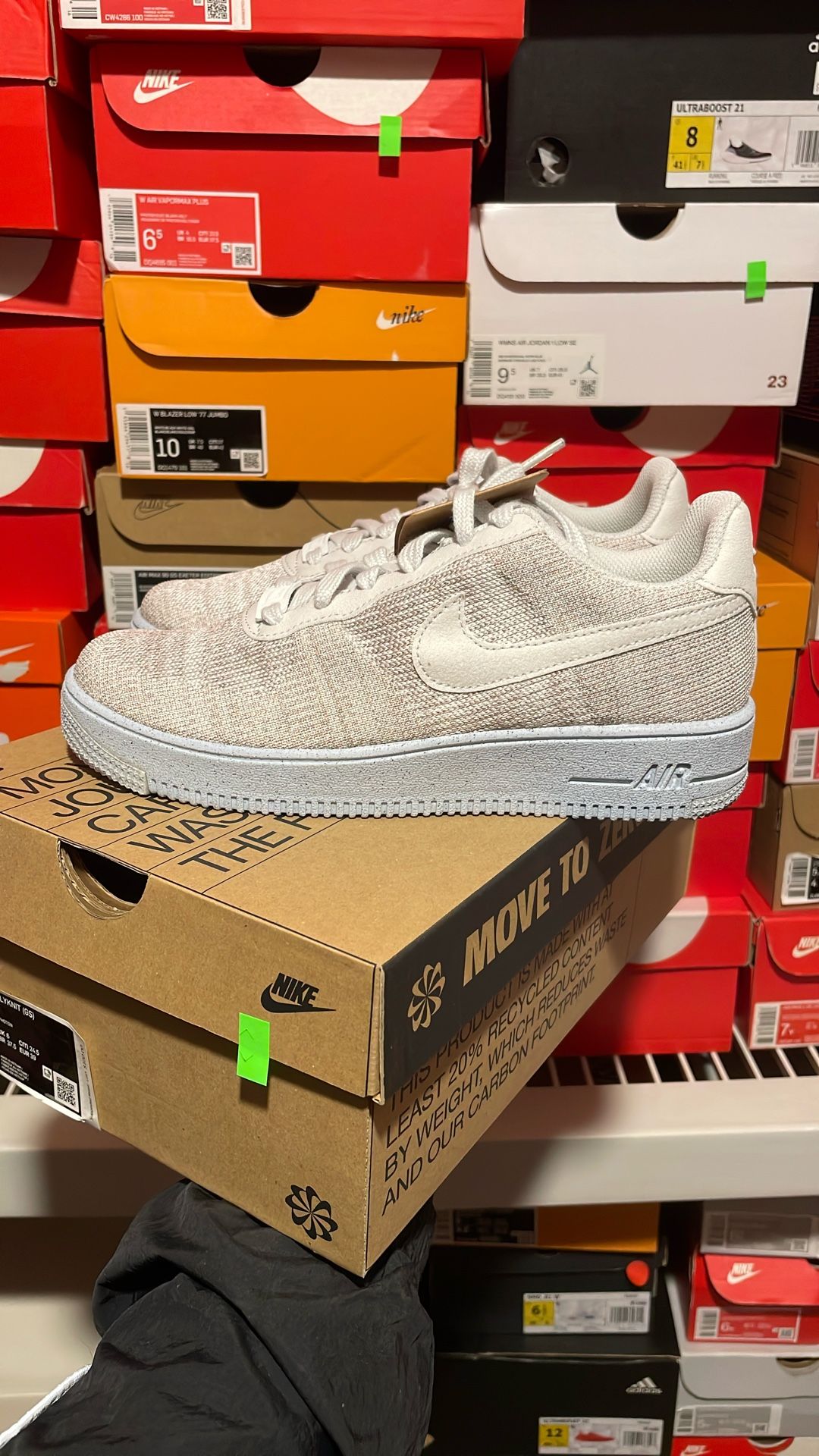 air force 1 crater gradeschool size 6 and 6.5