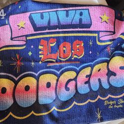 Dodgers Towels And #1 Foam Hand