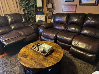 Leather Recliner Couches