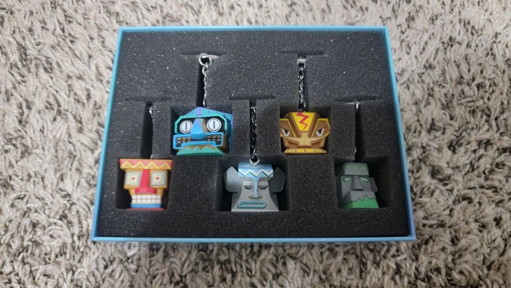 Tiki Keychains - Spongebob Battle For Bikini Bottom Rehydrated