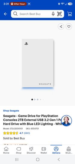 PS 4/5 Hard Drive