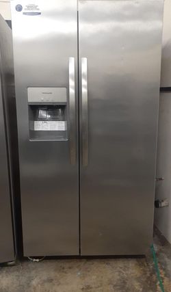 Frigidaire Side-by-Side Stainless Steel Refrigerator
