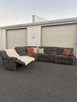 🔥 Large Sectional Reclining Couch | REAS DESCRIPTION