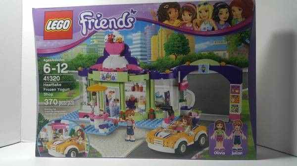 Lego Friends Heartlake Frozen Yogurt Shop New Sealed Selling For