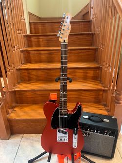 Fender MIM Telecaster Satin w/ Fender Amp