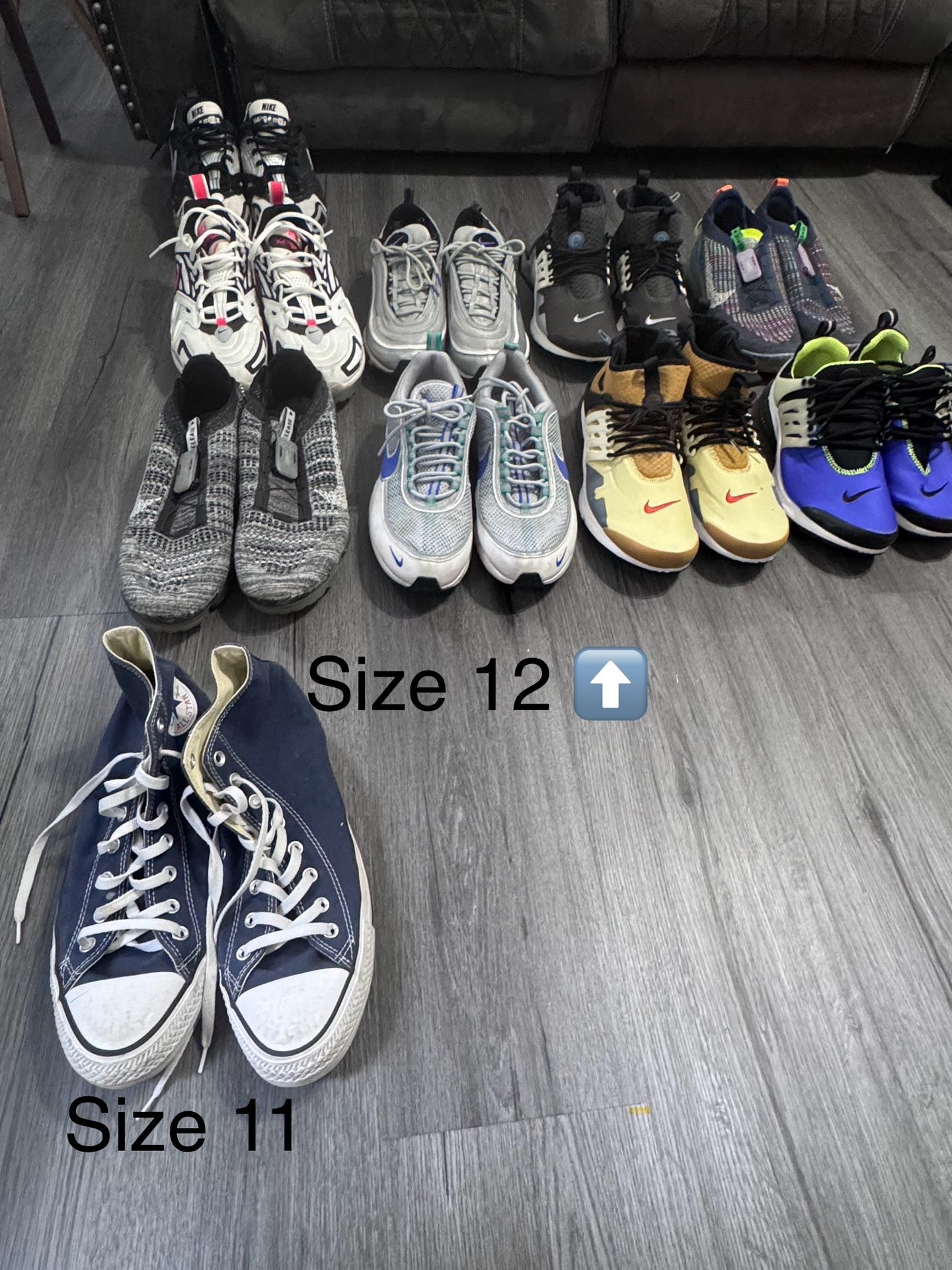 $30/pair Men’s Shoes size 11, 12, 12.5, 13 READ DESCRIPTION 