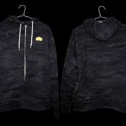 Cammu Black Zip Up Hoodie