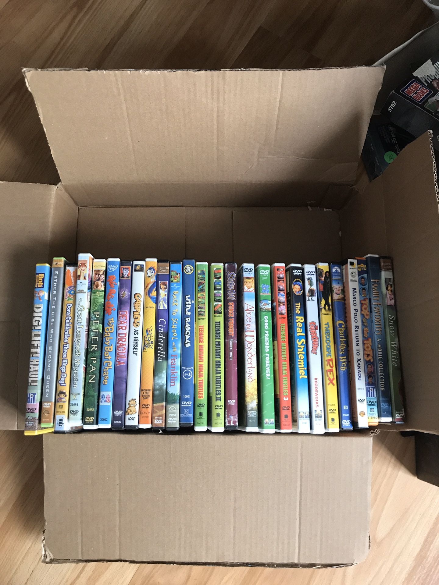 Childrens Used DVD Bundle - Dora, Bob the Builder, Rolie Polie