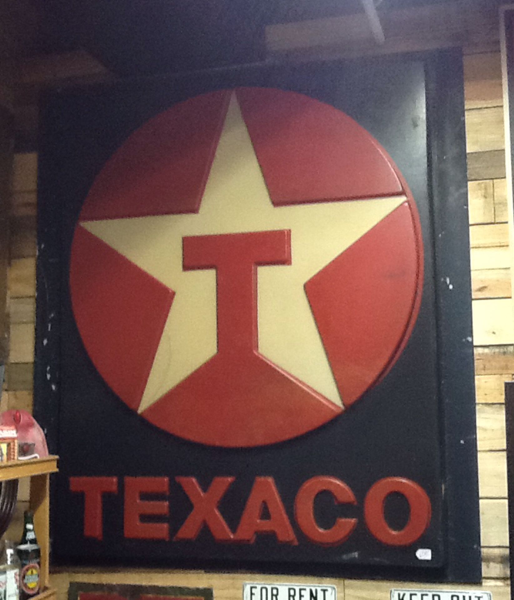Texaco Sign