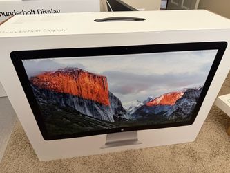 RARE BRAND NEW SEALED Apple 27" Thunderbolt Display Monitor - Factory Sealed Box
