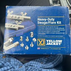 Yellow Jacket Swage Kit New