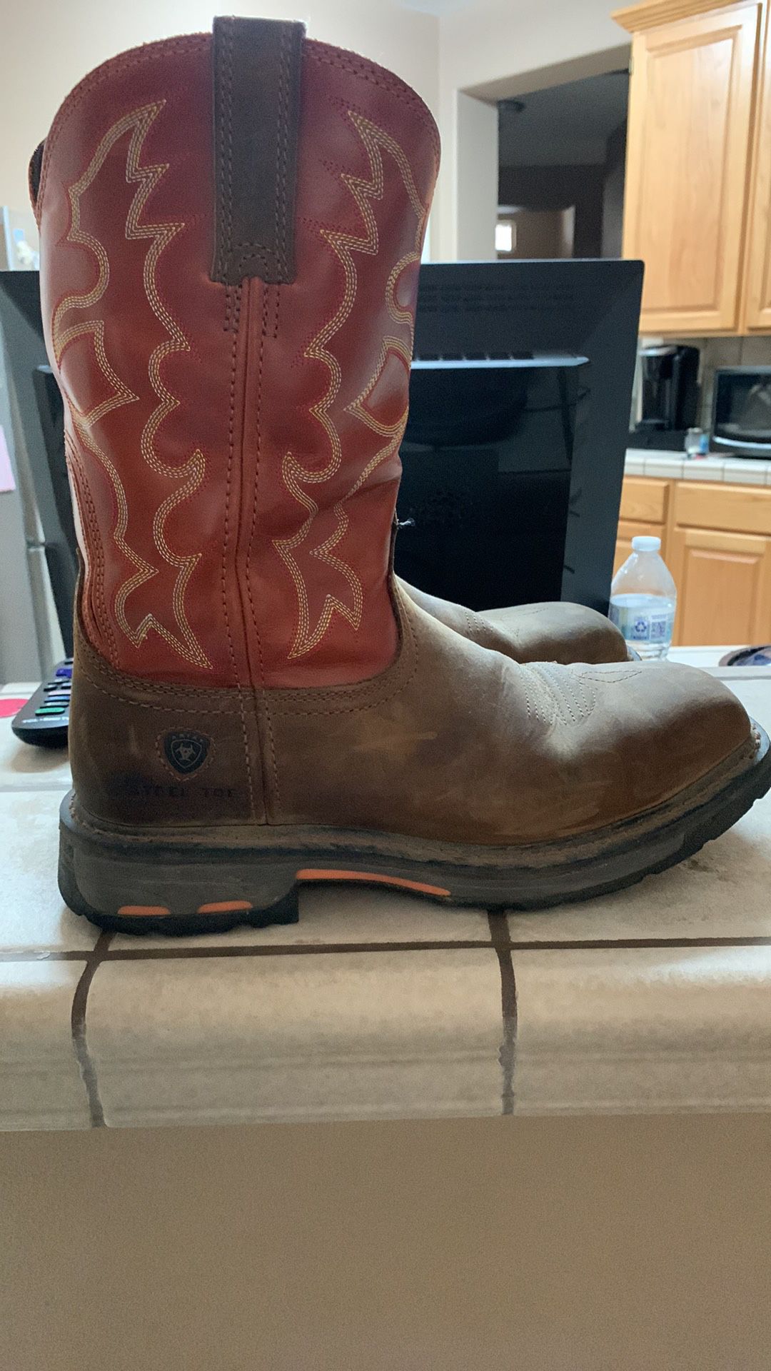 Work Boots 8 1/2 Used Once $150