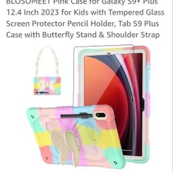 New In Sealed Package. TAB S-9 PLUS CASE W/ 🦋 BUTTERFLY STAND & SHOULDER STRAP. 👀 SEE ALL PHOTO'S.  CASH PICKUP ONLY 