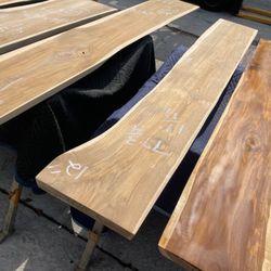 Amazing Live Edge Slabs 