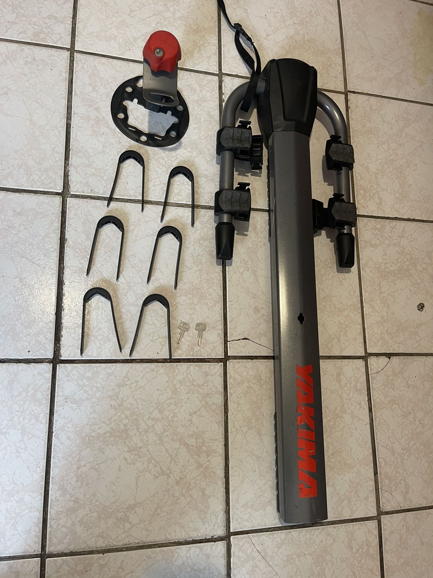 Yakima Spared Tire Bike Rack For Jeep Wrangler