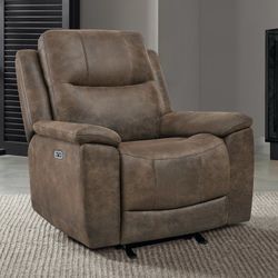 Costco Barcalounger Cyprus Fabric Power Recliner with Power Headrest $60