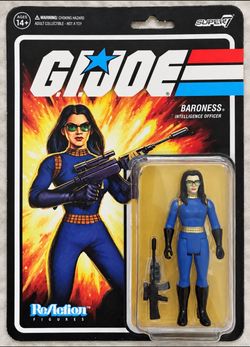 G.I. Joe Baroness Super7 ReAction Figure