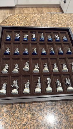 Chess Set. Civil War