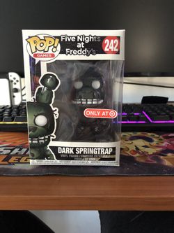 Dark Springtrap Funko Pop Target 