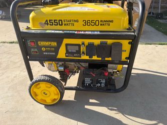 Champion Gas generator wireless remote start w/ rv connector cord