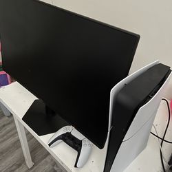 Ps5 slim and aoc monitor