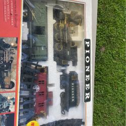 Vintage pioneer train set