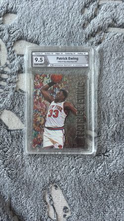 Patrick Ewing Graded 9.5 Rare.